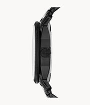  Shop Authentic Fossil Machine Black Dial Black Steel Strap Watch for Men - FS4775 - Luxxuri