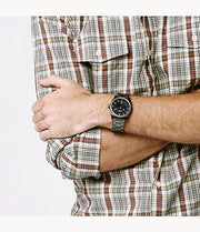  Shop Authentic Fossil Machine Chronograph Black Dial Grey Steel Strap Watch for Men - FS4774 - Luxxuri