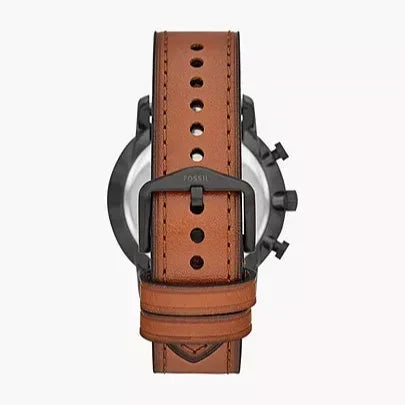  Shop Authentic Fossil Goodwin Luggage Chronograph Black Dial Brown Leather Strap Watch for Men - FS5501 - Luxxuri