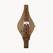  Shop Authentic Fossil Georgia White Dial Brown Leather Strap Watch for Women - ES3060 - Luxxuri