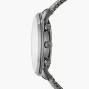  Shop Authentic Fossil Neutra Chronograph Blue Dial Silver Mesh Bracelet Watch for Men - FS5383 - Luxxuri