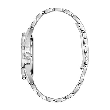  Shop Authentic Bulova Crystal Collection Black Dial Silver Steel Strap Watch for Men - 96K104 - Luxxuri