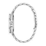  Shop Authentic Bulova Crystal Collection Black Dial Silver Steel Strap Watch for Men - 96K104 - Luxxuri