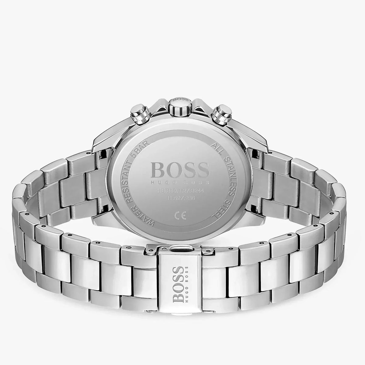  Shop Authentic Hugo Boss Novia Chronograph Silver Dial Silver Steel Strap Watch for Women - 1502616 - Luxxuri