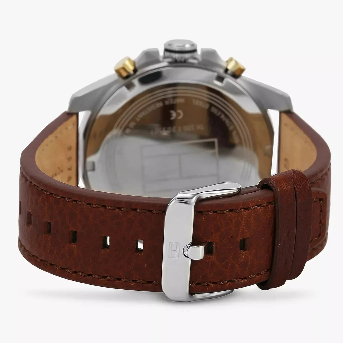  Shop Authentic Tommy Hilfiger Decker Blue Dial Brown Leather Strap Watch for Men - 1791561 - Luxxuri