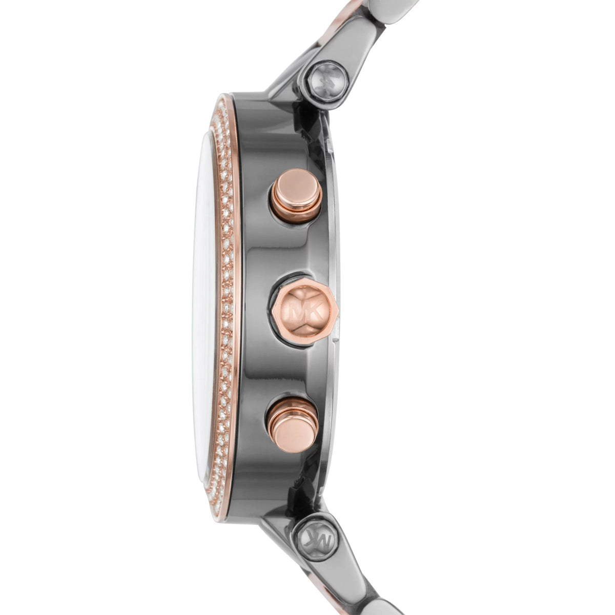  Shop Authentic Michael Kors Parker Chronograph Grey Dial Two Tone Steel Strap Watch For Women - MK6440 - Luxxuri