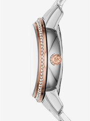  Shop Authentic Michael Kors Whitley Analog White Dial Two Tone Steel Strap Watch For Women - MK6228 - Luxxuri