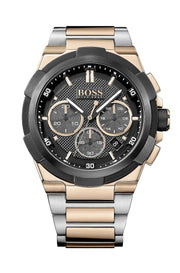  Shop Authentic Hugo Boss Supernova Black Dial Two Tone Steel Strap Watch for Men - 1513358 - Luxxuri