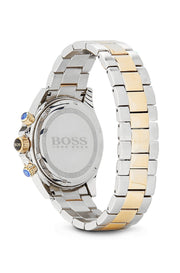  Shop Authentic Hugo Boss Ikon Chronograph Silver Dial Two Tone Steel Strap Watch for Men - 1512960 - Luxxuri