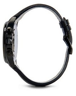  Shop Authentic Hugo Boss Driver Chronograph Black Dial Black Leather Strap Watch For Men - HB1513061 - Luxxuri