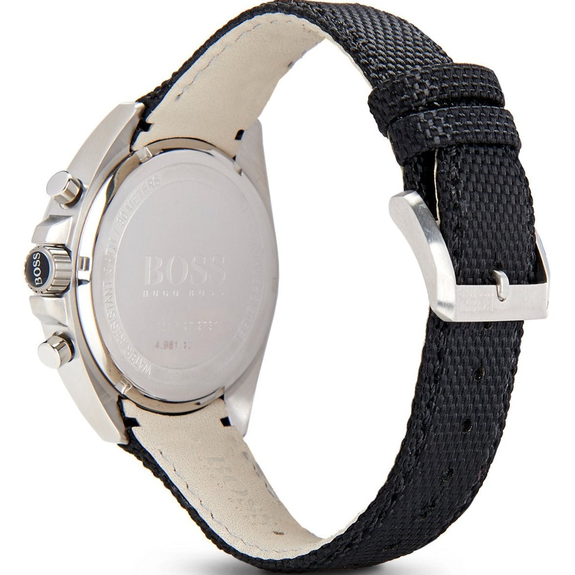  Shop Authentic Hugo Boss Driver Black Dial Black Leather Strap Watch for Men -1513087 - Luxxuri