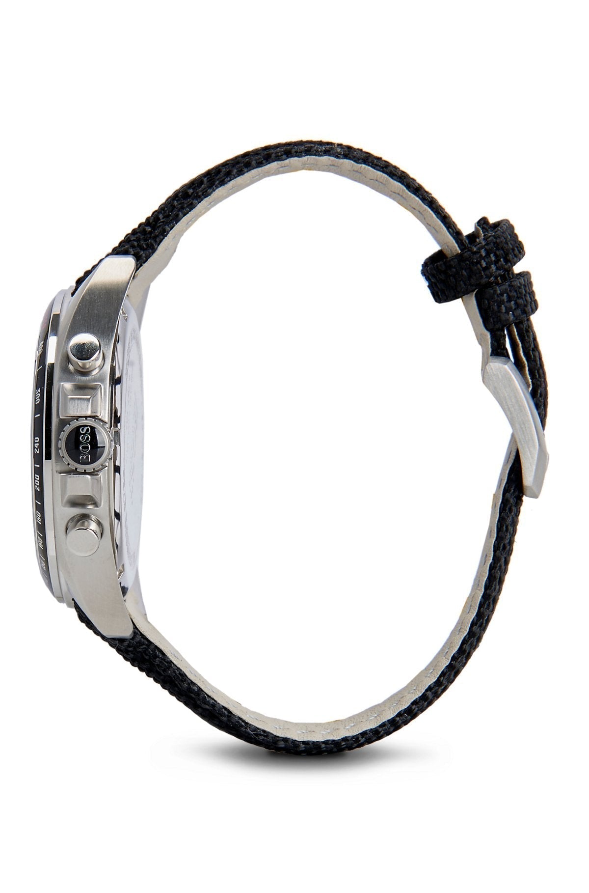  Shop Authentic Hugo Boss Driver Black Dial Black Leather Strap Watch for Men -1513087 - Luxxuri