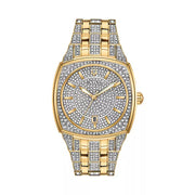  Shop Authentic Bulova Phantom Crystal Silver Dial Two Tone Steel Strap Watch for Men - 98B323 - Luxxuri