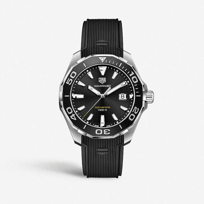  Shop Authentic Tag Heuer Aquaracer Black Dial Watch for Men -  WAY101A.FT6141 - Luxxuri