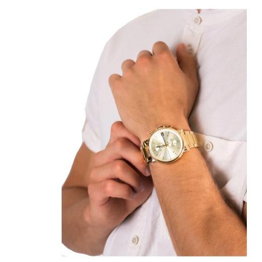  Shop Authentic Tommy Hilfiger Daniel White Dial Gold Steel Strap Watch for Men - 1710415 - Luxxuri