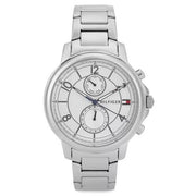  Shop Authentic Tommy Hilfiger Claudia White Dial Silver Steel Strap Watch for Women - 1781819 - Luxxuri