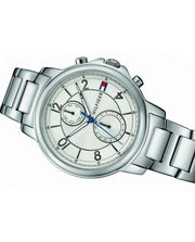  Shop Authentic Tommy Hilfiger Claudia White Dial Silver Steel Strap Watch for Women - 1781819 - Luxxuri
