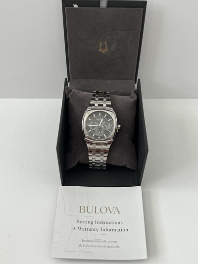  Shop Authentic Bulova Classic Collection Multifunction Grey Dial Silver Steel Strap Watch for Men - 96C148 - Luxxuri