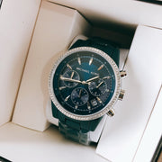  Shop Authentic Michael Kors Bradshaw Chronograph Blue Dial Blue Steel Strap Watch For Men - MK6722 - Luxxuri