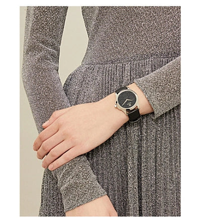  Shop Authentic Gucci G Timeless Quartz Black Dial Black Leather Strap Watch For Men - YA1264031 - Luxxuri