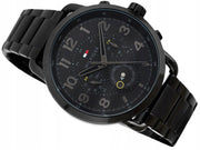  Shop Authentic Tommy Hilfiger Briggs Black Dial Black Steel Strap Watch for Men  - 1791423 - Luxxuri