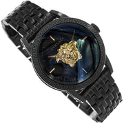  Shop Authentic Versace Palazzo Empire Quartz Black Dial Black Steel Strap Watch For Men - VEDB00518 - Luxxuri