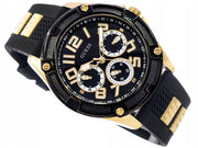  Shop Authentic Guess Delta Black Dial Black Rubber Strap Watch for Men - GW0051G2 - Luxxuri