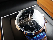  Shop Authentic Hugo Boss Companion Black Dial Silver Steel Strap Watch for Men - 1513652 - Luxxuri