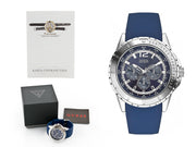  Shop Authentic Guess Maverick Black Dial Rubber Strap Watch for Men - W0485G3 - Luxxuri