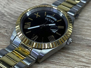  Shop Authentic Guess Connoisseur Black Dial Two Tone Steel Strap Watch for Men - GW0265G5 - Luxxuri