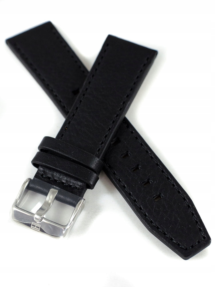  Shop Authentic Tommy Hilfiger Decker Black Dial Black Leather Strap Watch for Men - 1791563 - Luxxuri