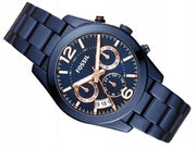  Shop Authentic Fossil Perfect Boyfriend Multifunction Blue Dial Blue Steel Strap Watch for Women - ES4093 - Luxxuri