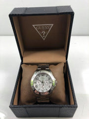  Shop Authentic Guess BFF Multifunction Silver Dial Silver Steel Strap Watch for Women - W0231L1 - Luxxuri