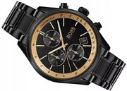  Shop Authentic Hugo Boss Grand Prix Black Dial Black Steel Strap Watch for Men - 1513578 - Luxxuri