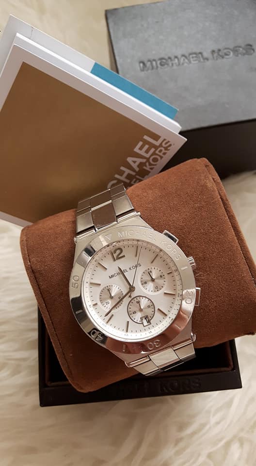  Shop Authentic Michael Kors Wyatt White Dial Silver Steel Strap Watch For Women - MK5932 - Luxxuri