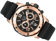  Shop Authentic Bulova Marine Star Chronograph Black Dial Black Rubber Strap Watch for Men - 98B104 - Luxxuri