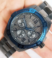  Shop Authentic Guess Flagship Multifunction Chronograph Grey Dial Grey Steel Strap Watch for Men - W0601G1 - Luxxuri