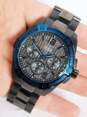  Shop Authentic Guess Flagship Multifunction Chronograph Grey Dial Grey Steel Strap Watch for Men - W0601G1 - Luxxuri