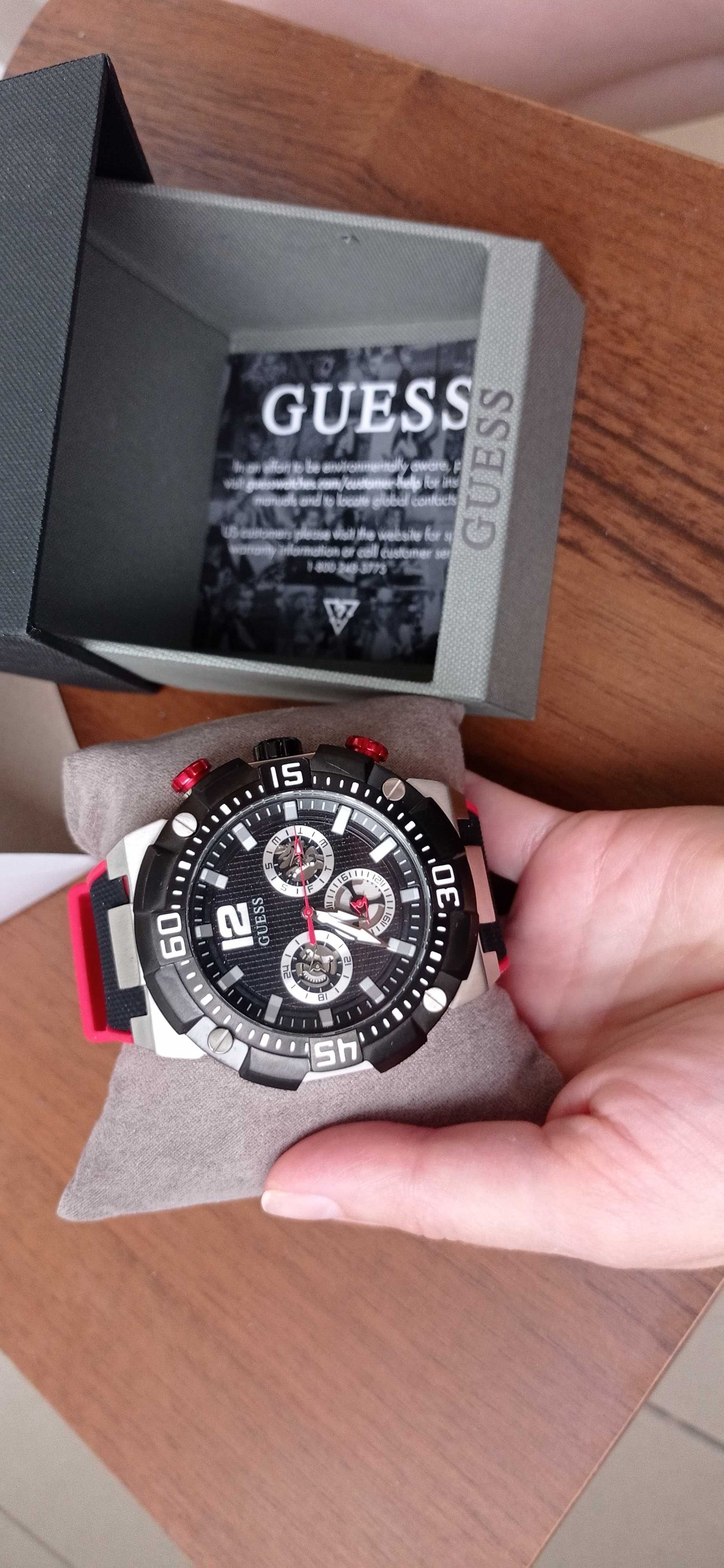  Shop Authentic Guess Navigator Black Dial Black Rubber Strap Watch for Men - GW0264G1 - Luxxuri