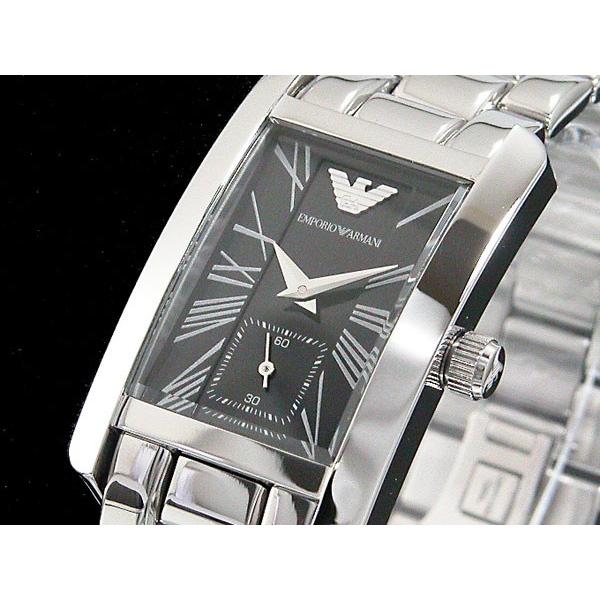  Shop Authentic Emporio Armani Classic Black Dial Silver Stainless Steel Watch For Women - AR0157 - Luxxuri