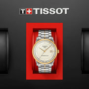  Shop Authentic Tissot Luxury Powermatic 80 Gold Dial Silver Steel Strap Watch For Men - T086.407.22.261.00 - Luxxuri