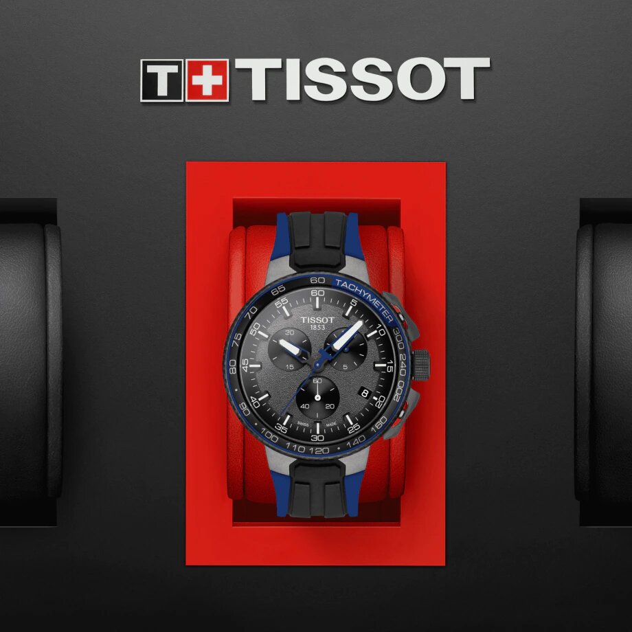  Shop Authentic Tissot T Race Cycling Black Dial Two Tone Rubber Strap Watch For Men - T111.417.37.441.06 - Luxxuri