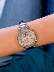  Shop Authentic Guess Solstice Diamonds Silver Dial Silver Steel Strap Watch for Women - GW0403L1 - Luxxuri