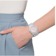  Shop Authentic Marc Jacobs Amy Life Pink Dial Silver Steel Strap Watch for Women - MBM3300 - Luxxuri