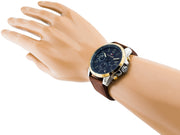  Shop Authentic Tommy Hilfiger Decker Blue Dial Brown Leather Strap Watch for Men - 1791561 - Luxxuri