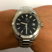  Shop Authentic Tag Heuer Aquaracer Black Dial Watch for Men - WAY2110.BA0928 - Luxxuri