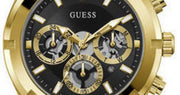  Shop Authentic Guess Continental Black Dial Black Rubber Strap Watch for Men - GW0262G2 - Luxxuri