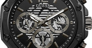  Shop Authentic Guess Momentum Black Dial Black Rubber Strap Watch for Men - GW0263G4 - Luxxuri