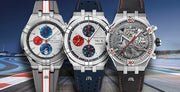  Shop Authentic Maurice Lacroix Aikon Chronograph Special Edition Mahindra Racing Silver Dial Grey Rubber Strap Watch for Men - AI1018-TT031-130-2 - Luxxuri