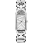  Shop Authentic Michael Kors Empire Three Hand Silver Dial Silver Steel Strap Watch For Women - MK7407 - Luxxuri